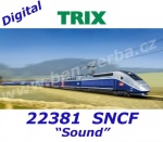 22381 TRIX Elektrická souprava TGV Euroduplex, SNCF- Zvuk