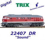 22407 Trix Dieselová lokomotiva řady 132 "Ludmila", DR - Zvuk
