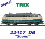22417 TRIX Diesel locomotive Class  217 of the DB - Sound
