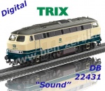 22431 Trix  Dieselová lokomotiva řady 218, DB - Zvuk