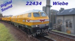 22434  Trix Diesel Locomotive Class V 320 of the Gleisbau Wiebe - Sound