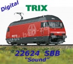 22624 Trix Elektrická lokomotiva řady Re 460, SBB - Zvuk