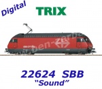 22624 Trix Elektrická lokomotiva řady Re 460, SBB - Zvuk