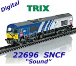 22696 TRIX Dieselová lokomotiva řady 66, SNCF Fret Benelux - Zvuk
