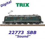 22773 TRIX Elektrická lokomotiva řady Re 620,  SBB Cargo - Zvuk
