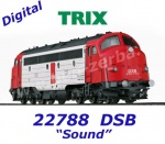 22788 Trix Dieselová lokomotiva řady MY, NOHAB, DSB  - Zvuk