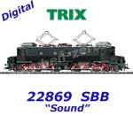 22869 Trix Elektrická lokomotiva řady Ce 6/8 I "Köfferli", SBB, Zvuk