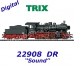 22908 Trix  Tender Steam locomotive BR 56 of the DR - Sound
