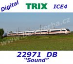22971 TRIX 5-ti dílná souprava rychlovlaku  ICE 4 řady 412/812, DB, Zvuk