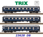23628 Trix Set 3 rychlíkových vozů vlaku F 14 "Dom Pfeil", DB