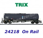 24218 TRIX  Cisternový vůz řady Zans, On Rail