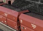 24266 Trix Set 10 velkokapacitních samovýsypných vozú řady  OOt Oldenburg, DRG