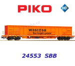 24553 Piko Kontejnerový plošinový vůz Sgnns s E-nástavbou CH-Wasco, epocha VI