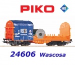24606 Piko Sliding tarpaulin wagon with open tarpaulin of the Wascosa