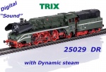 25029 TRIX Rychlíková parní lokomotiva řady 18.3, DR -  Zvuk, Dynamický kouř