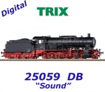 25059 TRIX  Parní lokomotiva řady 59, DB -  Zvuk