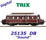 25135 TRIX  Diesel Powered Rail Car Class VT 88.9 – the "Pig's Snout", of the DB - Sound