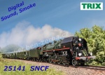 25141 Trix  Rychlíková parní lokomotiva řady 141-R,  SNCF - Zvuk