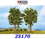 25170 Noch Beech Trees, 2 pcs, 13 cm high