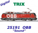 25191 TRIX Elektrická lokomotiva řady 1293 Vectron,  OBB -  Zvuk