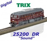 25200 Trix Dieselová lokomotiva řady 120, DR - Zvuk