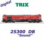 25300 Trix Dieselová lokomotiva řady 77, DB Cargo - Zvuk