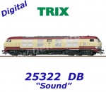 25322 Trix Dieselová lokomotiva řady 232, DB - Zvuk