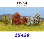 25420 Noch Bushes in blossom, 5 pcs. 3 - 4 cm high, H0,TT