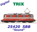 25420 Trix Elektrická lokomotiva řady Re 4/4 II, SBB - Zvuk
