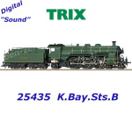 25435 Trix Parní lokomotiva řady S 3/6  the “Hochhaxige”, K.Bay.Sts.B - Zvuk
