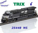 25448 Trix Dieselová lokomotiva Typ General Electric ES44AC, Norfolk Southern - Zvuk + dyn. kouř