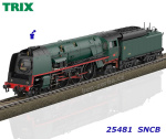 25481 Trix  Express steam locomotive Class 1 of the SNCB/NMBS - Sound