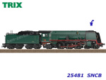 25481 Trix  Express steam locomotive Class 1 of the SNCB/NMBS - Sound