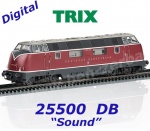 25500 Trix Těžká hydraulická dieselová lokomotiva řady V 200, DB - Zvuk