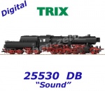 25530 Trix Parní lokomotiva řady  BR 52, DB - Zvuk