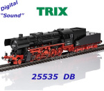 25535 Trix Parní lokomotiva řady 52 s tendrem řady K4 T30 , DB - Zvuk