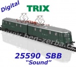 25590 Trix Elektrická dvojitá lokomotiva řady Ae 8/14 "Landilok" - Zvuk
