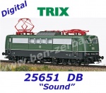 25651 Trix Elektrická lokomotiva řady 151, DB se zvukem - Zvuk