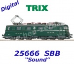 25666 Trix Electric Locomotive Class  Ae 6/6 of the SBB - Sound