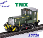 25728 Trix Tovární lokomotivu Märklin v Győru + Zvuk