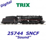 25744 Trix Parní lokomotiva řady150 X, SNCF  - Zvuk