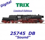 25745 Trix Těžká nákladní parní lokomotiva řady BR 44 , DB  - Zvuk