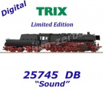 25745 Trix Těžká nákladní parní lokomotiva řady BR 44 , DB  - Zvuk