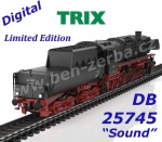 25745 Trix Těžká nákladní parní lokomotiva řady BR 44 , DB  - Zvuk