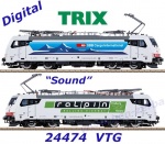 25801 TRIX Elektrická lokomotiva řady 186 Akiem SAS l,SBB Cargo - Zvuk