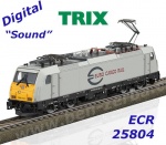 25804 Trix  Electric locomotive  Class 186 of the Euro Cargo Rail (ECR)  - Sound