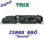25888 Trix  Parní lokomotiva řady 44, BBÖ - Zvuk