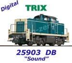 25903 Trix Dieselová lokomotiva řady 290, DB - Zvuk
