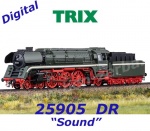 25905 TRIX  Rychlíková  parní lokomotiva řady 01.5, DR se zvukem - Zvuk