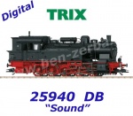 25940 Trix Steam tank locomotive class 94.5-17 of the DB  - Sound